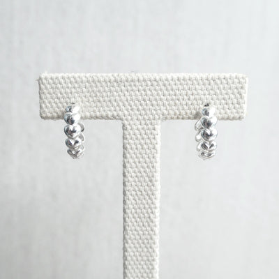 【SE230602】Sterling Silver Hoop Earrings
