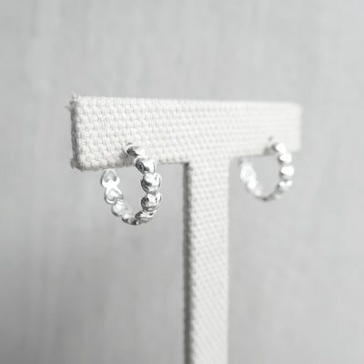 【SE230602】Sterling Silver Hoop Earrings
