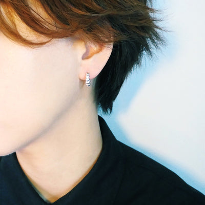 【SE230602】Sterling Silver Hoop Earrings
