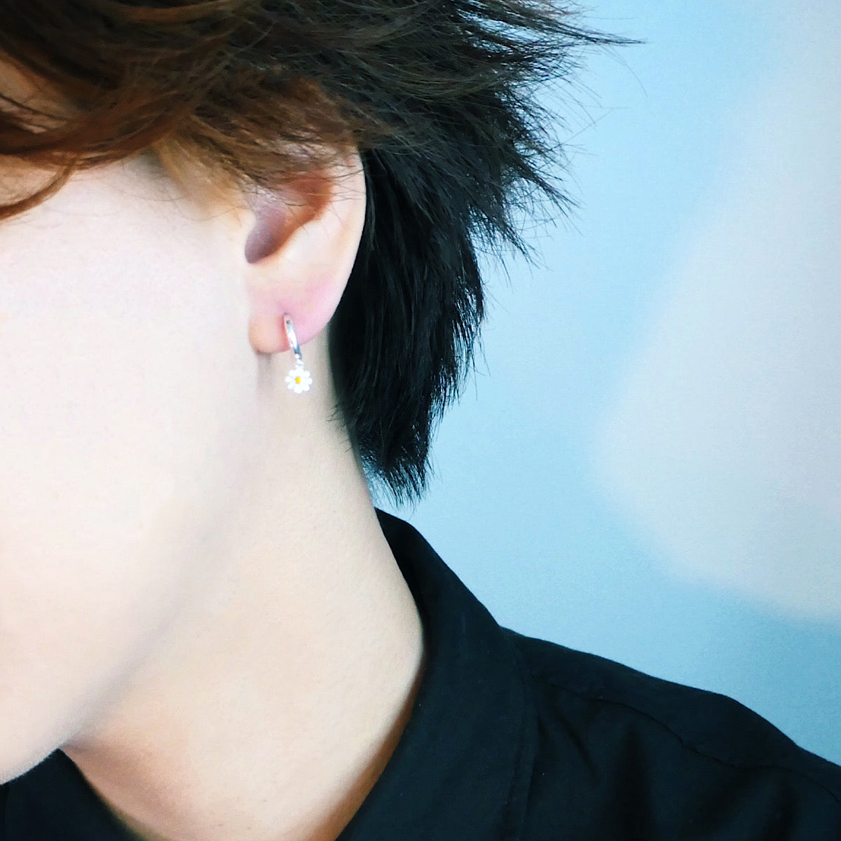 【SE230620】 Sterling Silver Dangle Earrings
