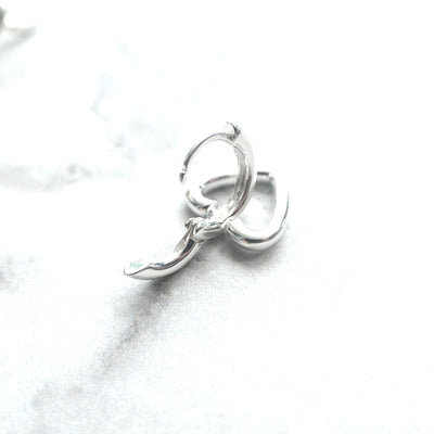 【SE230710】 Sterling Silver Dangle Earrings
