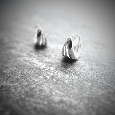 【SE230706】Sterling Silver Hoop Earrings
