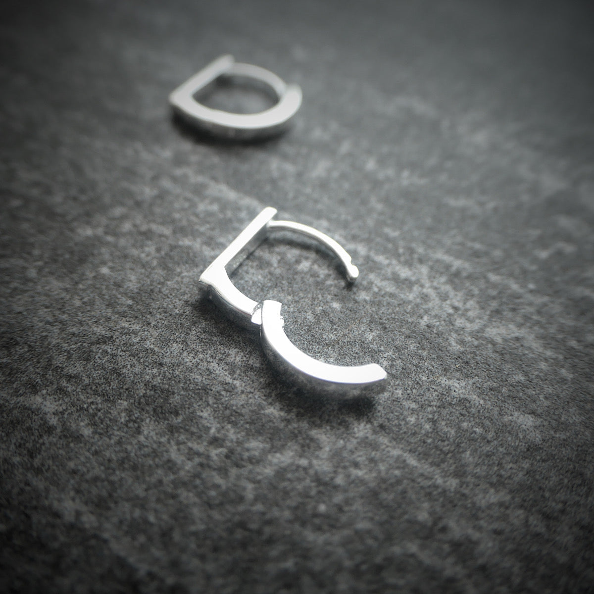 【SE230703】Sterling Silver Hoop Earrings
