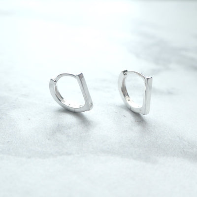 【SE230703】Sterling Silver Hoop Earrings
