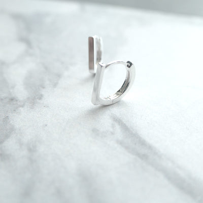 【SE230703】Sterling Silver Hoop Earrings
