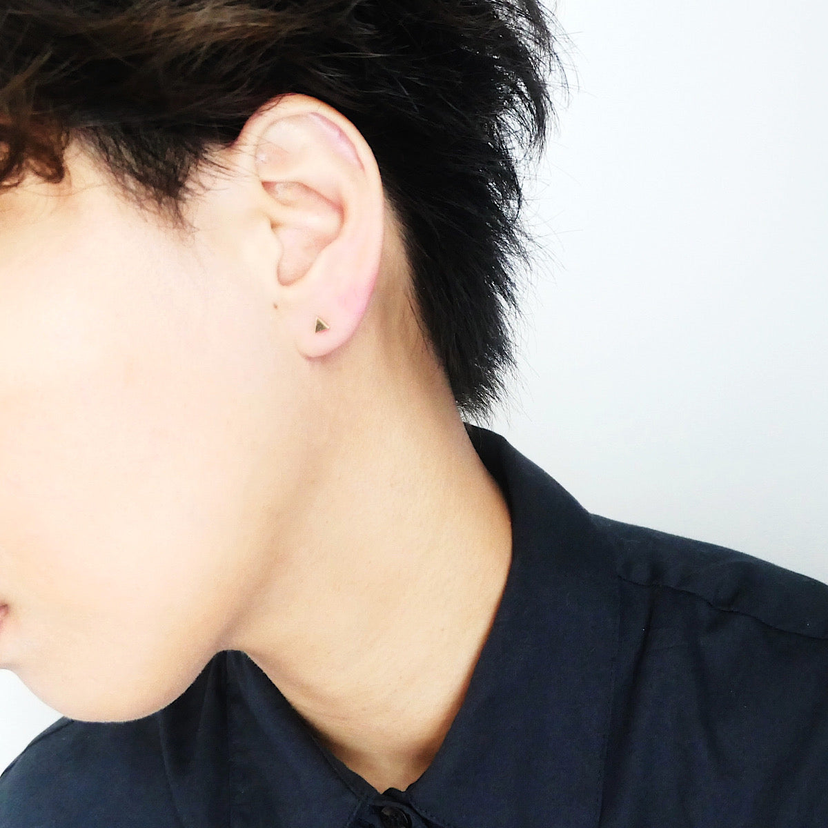 【GE230902】14K Gold Stud Earrings 