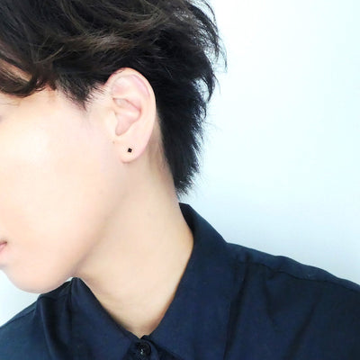 【GE230901】14K Gold Stud Earrings 