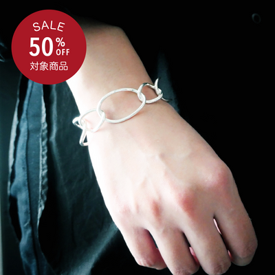 【SB221101】Sterling Silver Chain Bangle