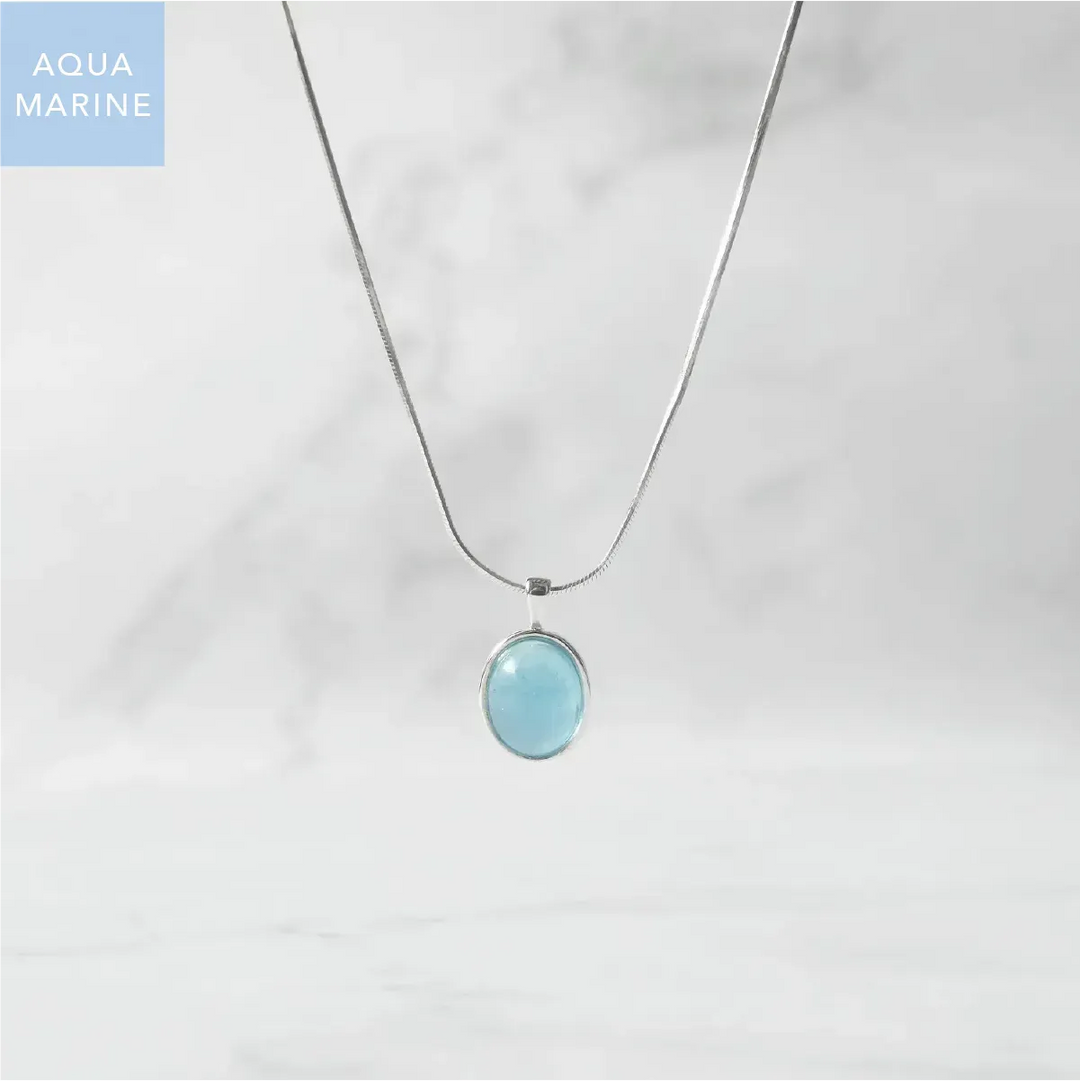 アクアマリン ペンダント ネックレス（シルバー925）| SMUK公式通販