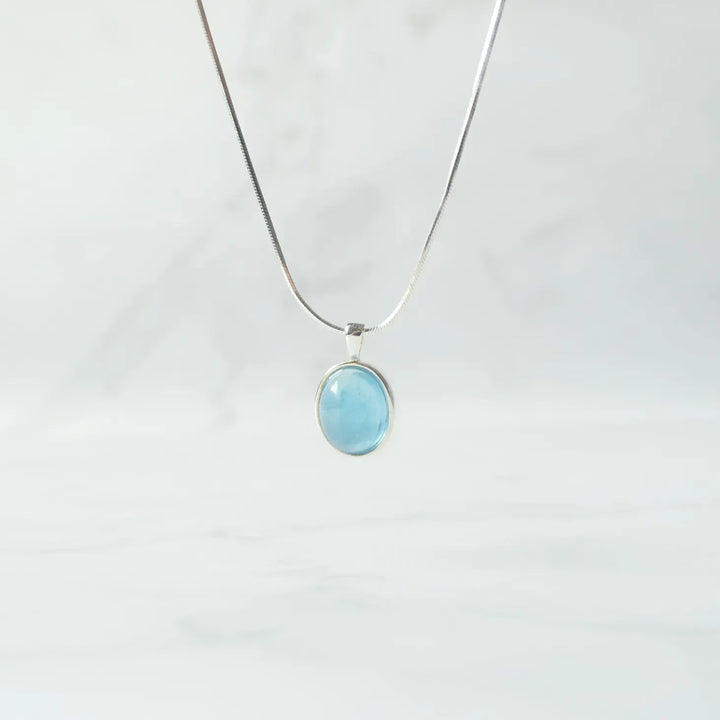 アクアマリン ペンダント ネックレス（シルバー925）| SMUK公式通販