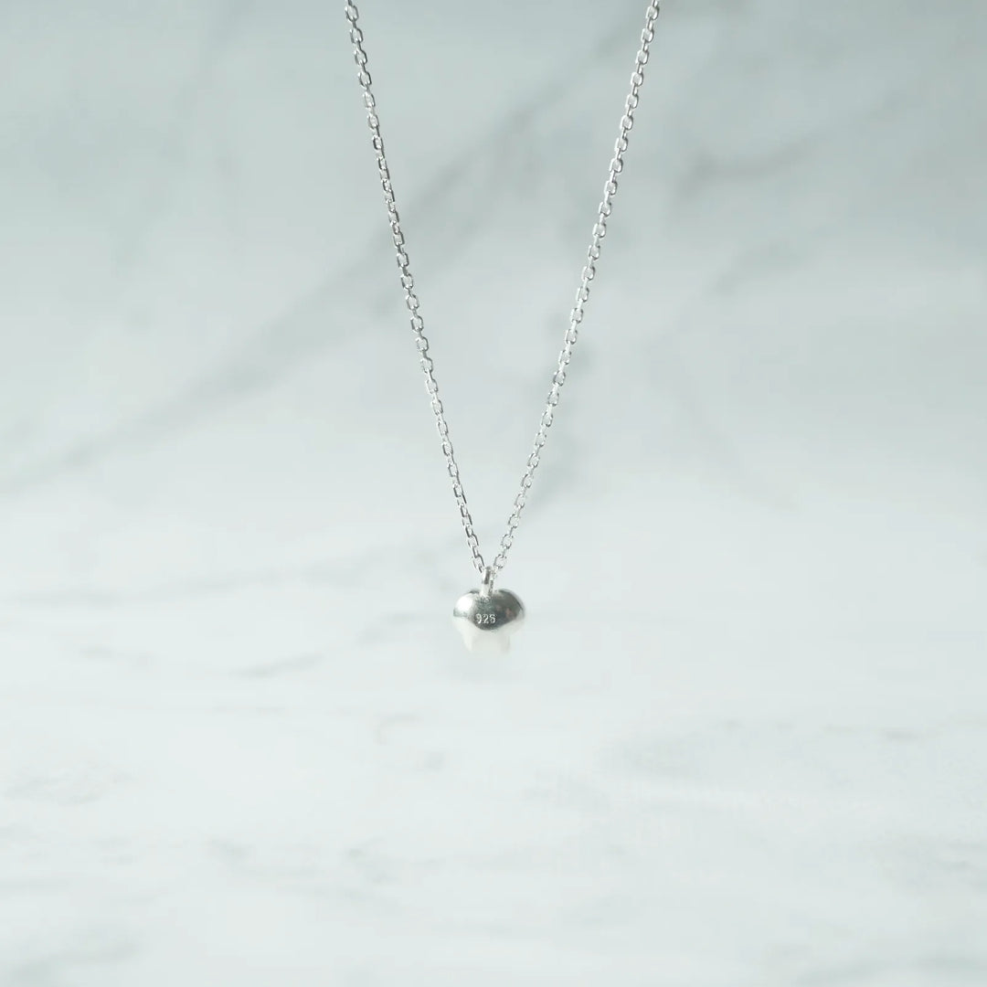 フラワーパールネックレス｜925シルバー 天然パール 6月誕生石｜SMUK