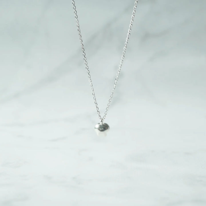 フラワーパールネックレス｜925シルバー 天然パール 6月誕生石｜SMUK