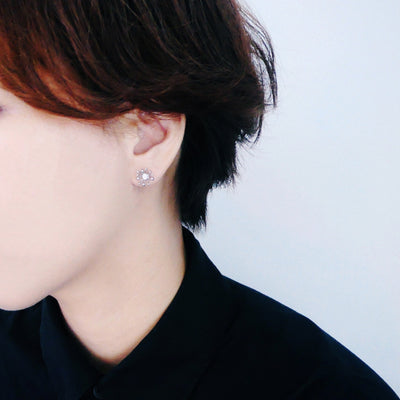 【CS191116】Sterling Silver Stud Earrings