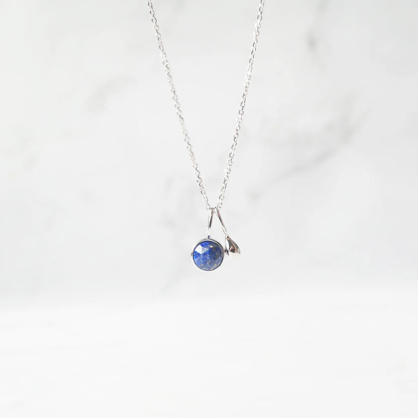 ラピスラズリ ネックレス(シルバー925/ロジウムプレーティング ラピスラズリ ネックレス(シルバー925/ロジウムプレーティング