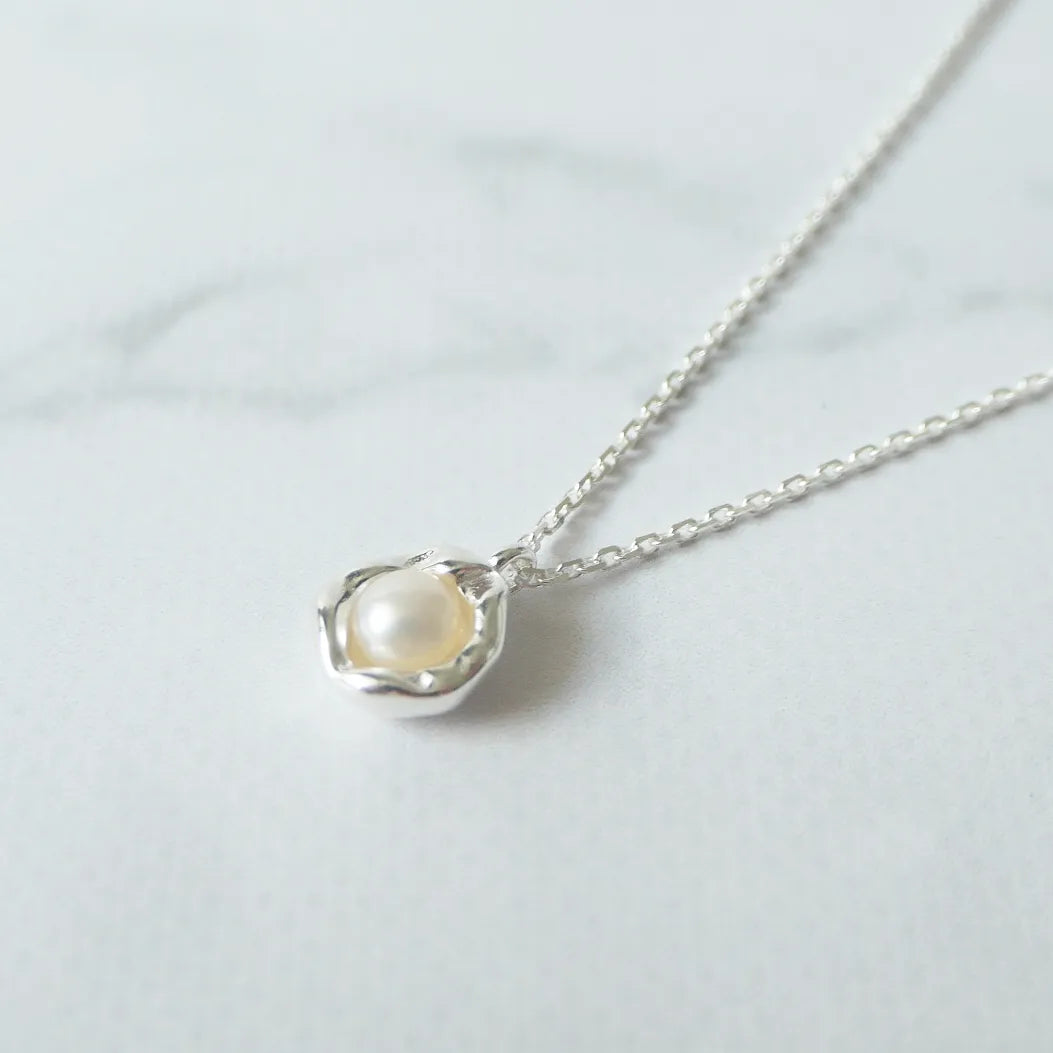 パール ペンダント ネックレス(シルバー925)| SMUK公式通販 パール ペンダント ネックレス(シルバー925)| SMUK公式通販