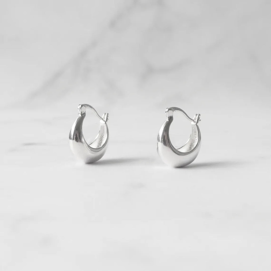 ぷっくり フープピアス（シルバー925）| SMUK公式通販