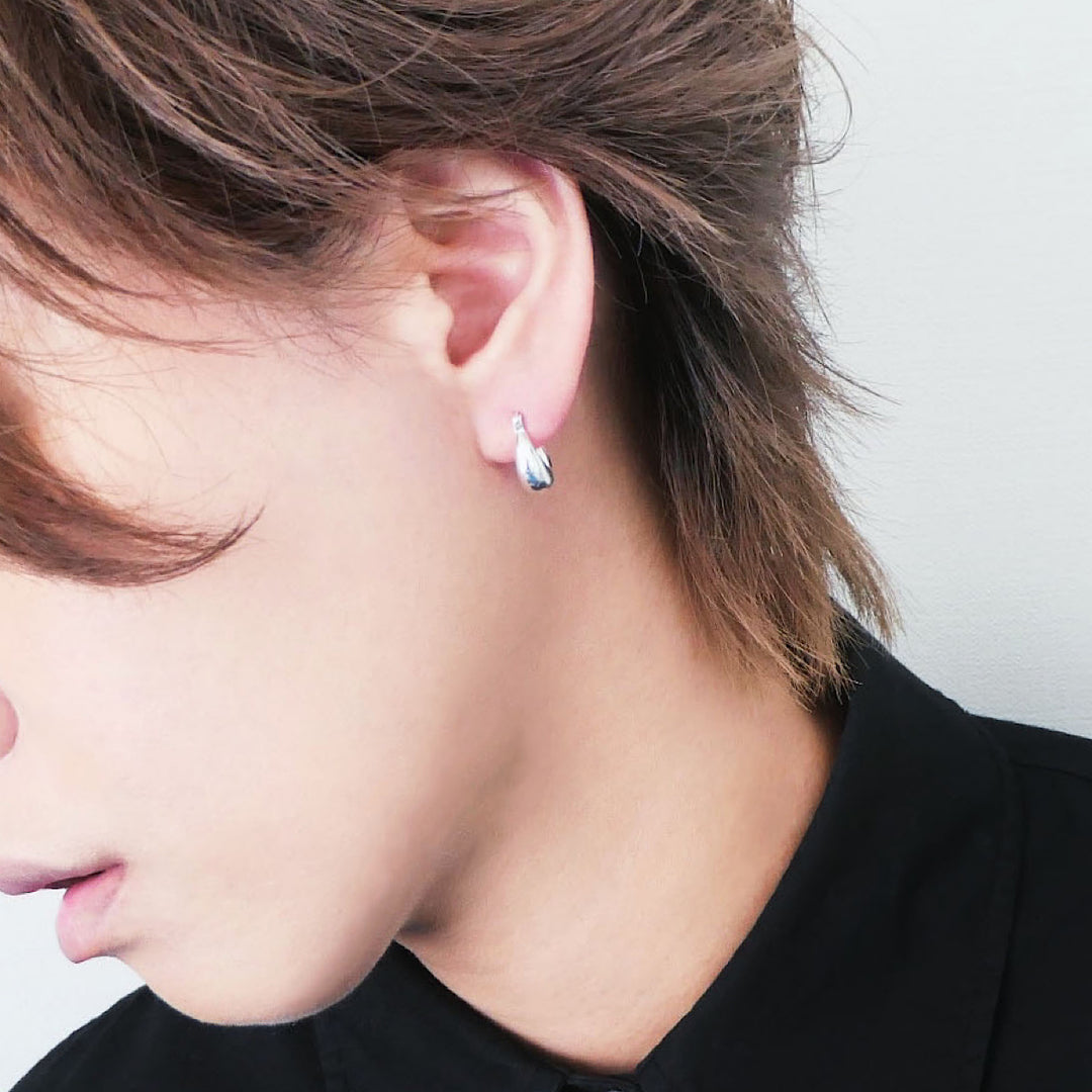 ぷっくり フープピアス（シルバー925）| SMUK公式通販