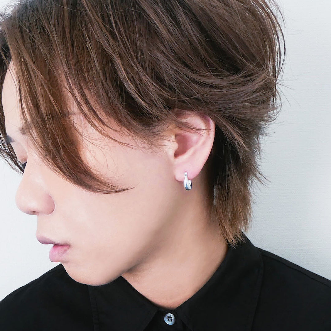 ぷっくり フープピアス（シルバー925）| SMUK公式通販