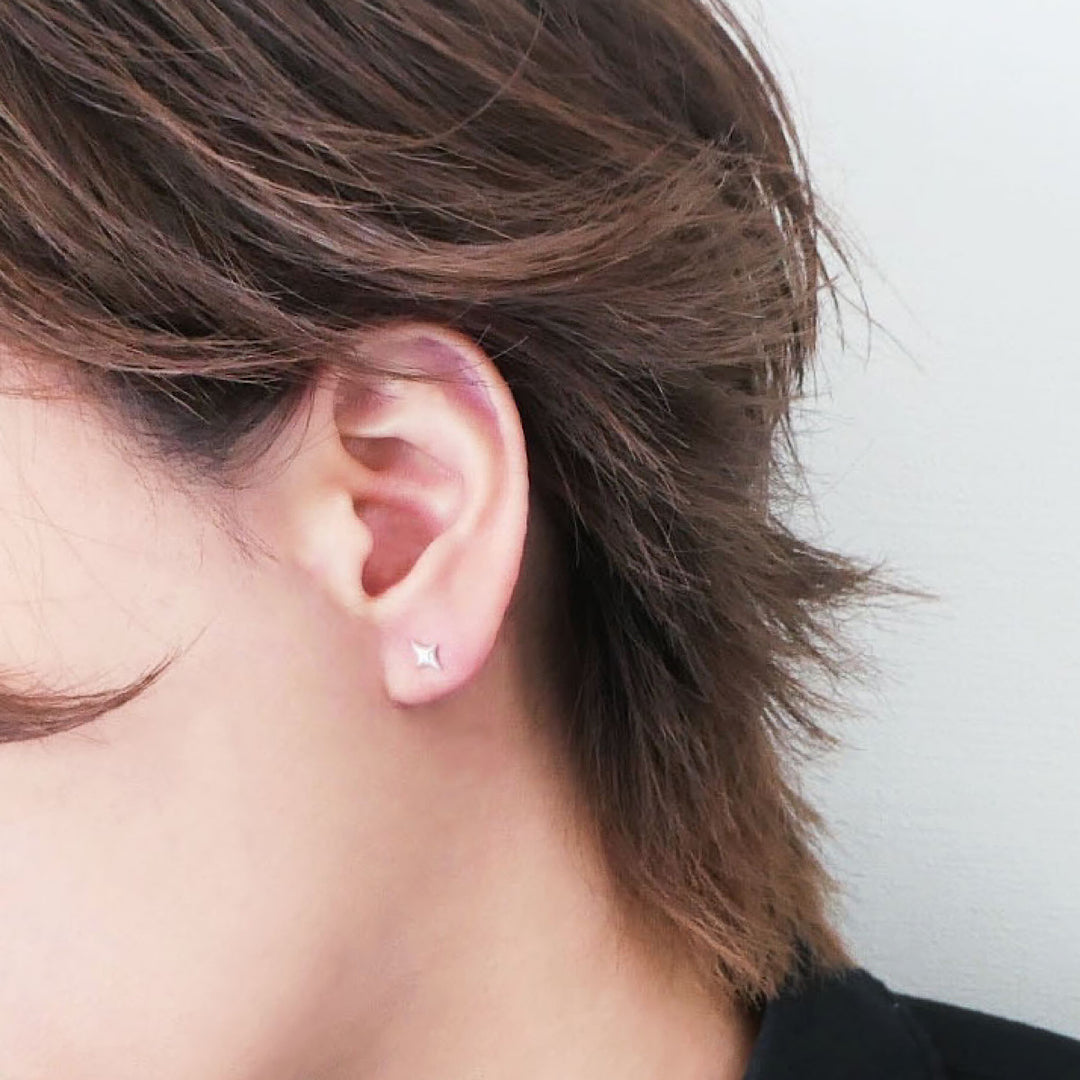星モチーフ スタッドピアス（シルバー925）| SMUK公式通販