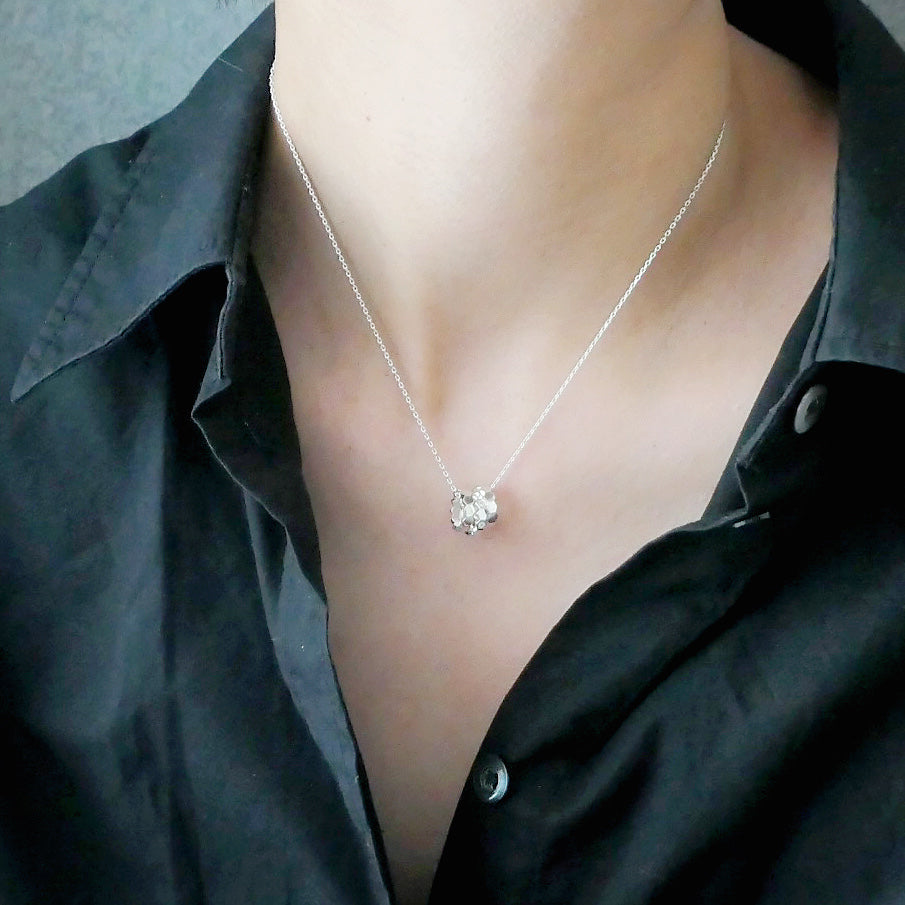 【SN220201】Sterling Silver Pendant Necklace