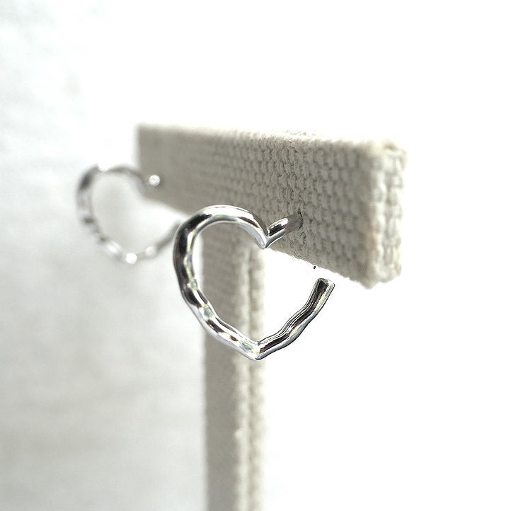 【CS200110】Sterling Silver Hoop Earrings