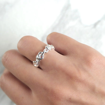 【RN200901】 Sterling Silver Ring Free Size