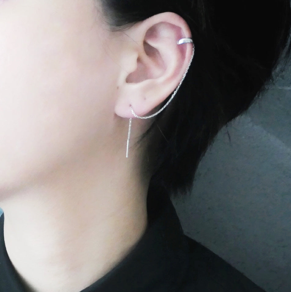 【EC220401】Sterling Silver Ear cuff 