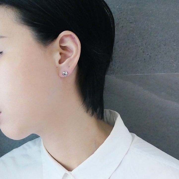 【CS210706】 Sterling Silver Stud Earrings
