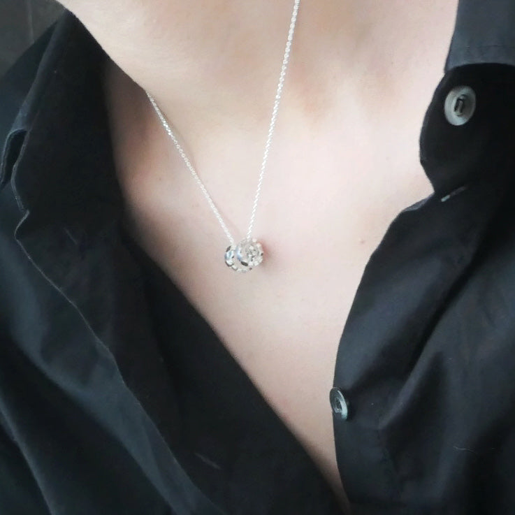 【SN220201】Sterling Silver Pendant Necklace