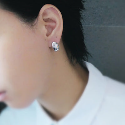 【SE210205】 Sterling Silver Stud Earrings 