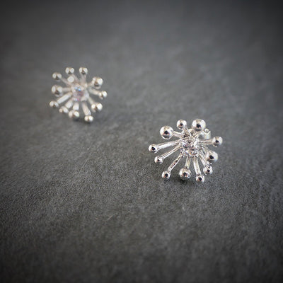 【CS191116】Sterling Silver Stud Earrings