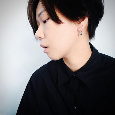 【SE230201】 Sterling Silver Hook Earrings