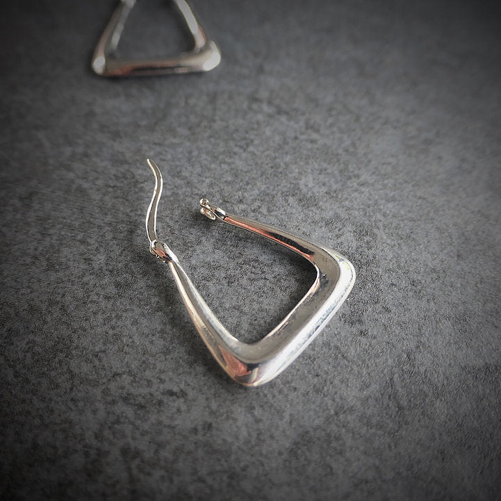 【CS200203】Sterling Silver Hoop Earrings