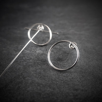 【SE220403】 Sterling Silver Dangle Earrings
