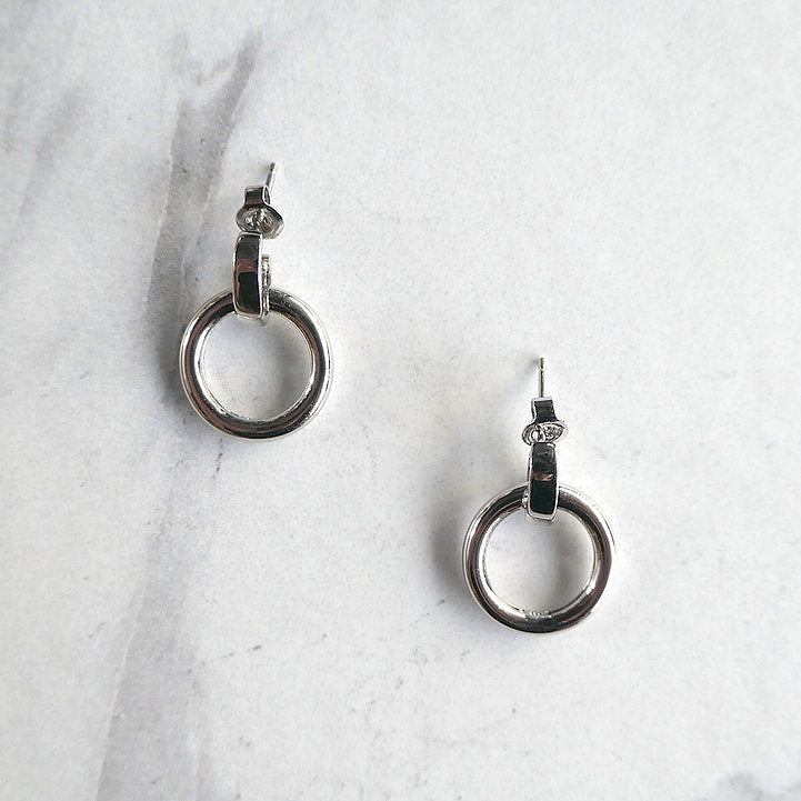 【CS200107】Sterling Silver Dangle Earrings