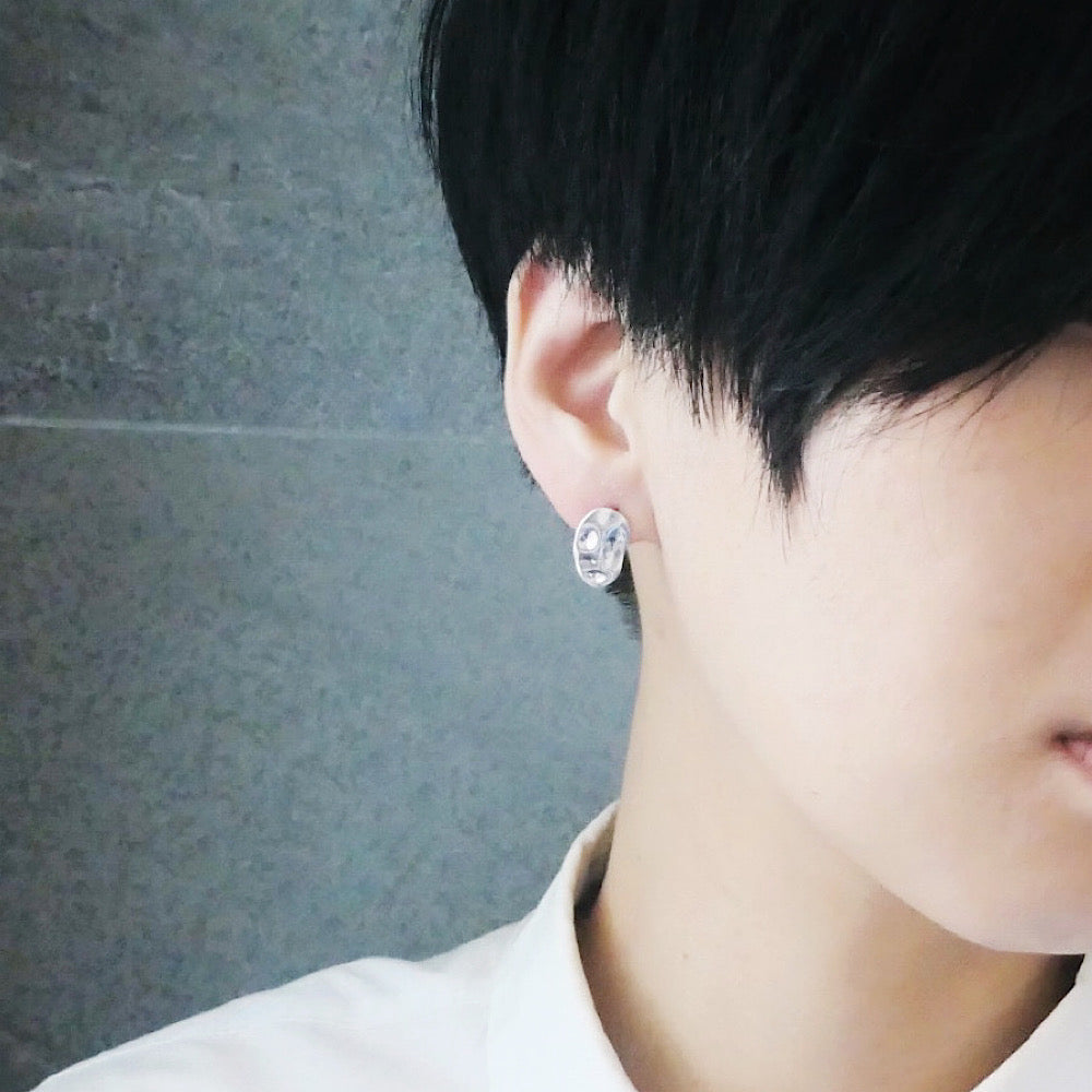 【SE210806】 Sterling Silver Stud Earrings
