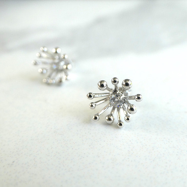 【CS191116】Sterling Silver Stud Earrings