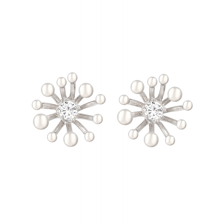 【CS191116】Sterling Silver Stud Earrings