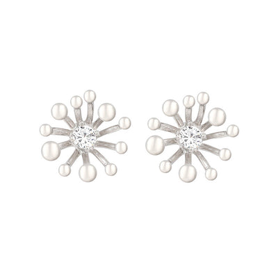 【CS191116】Sterling Silver Stud Earrings