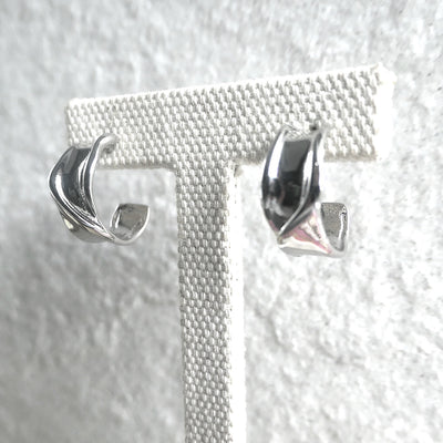 【CS191036】Sterling Silver Hoop Earrings