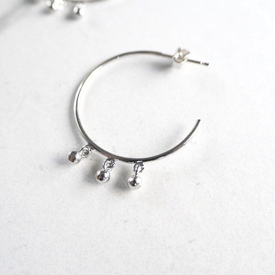 【CS200108】Sterling Silver Dangle Earrings