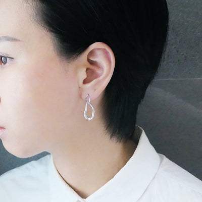 【CS191038】Sterling Silver Dangle Earrings