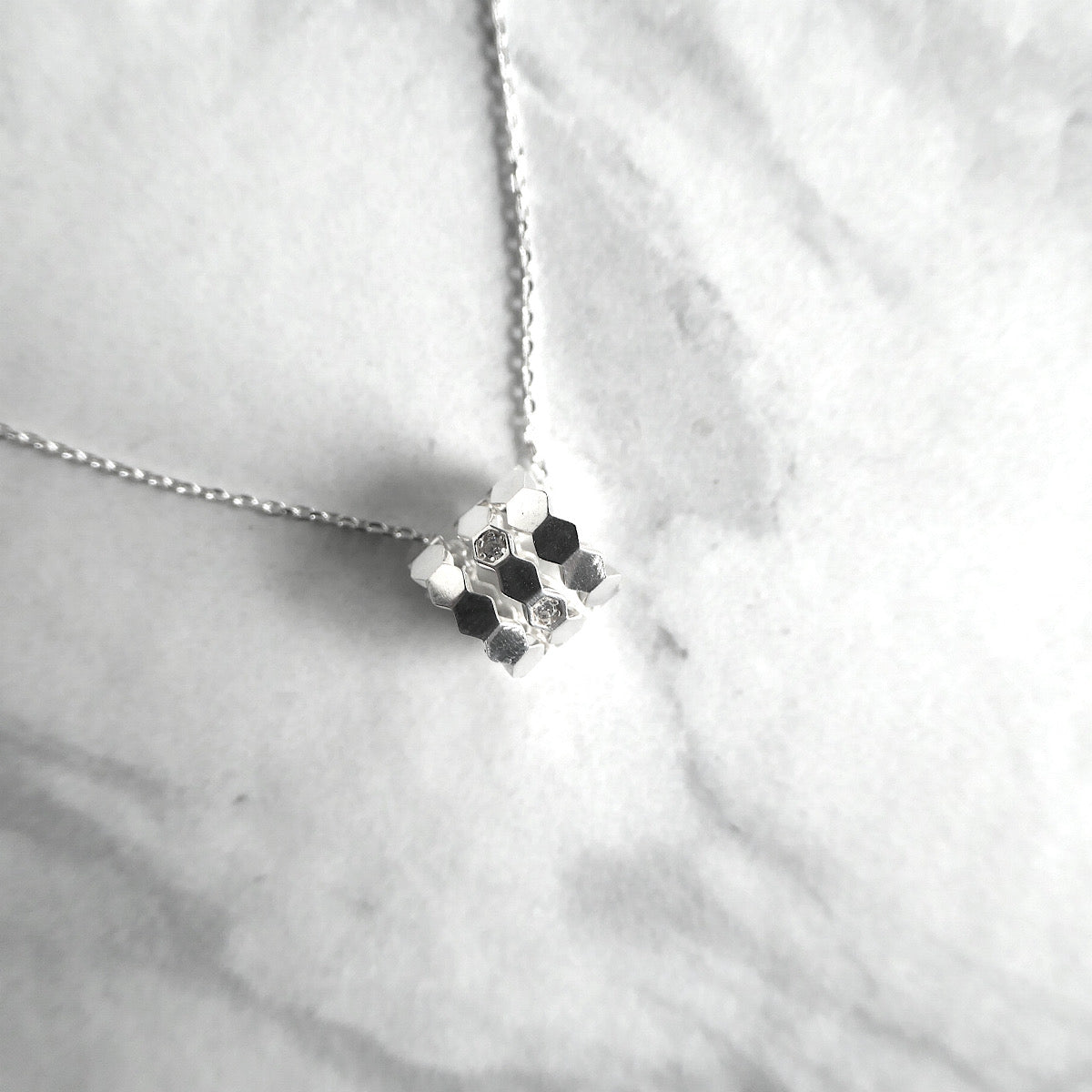 【SN220201】Sterling Silver Pendant Necklace