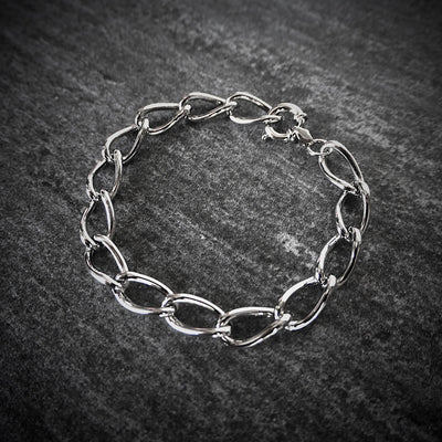 【SB210805】 Sterling Silver Chain Bracelet