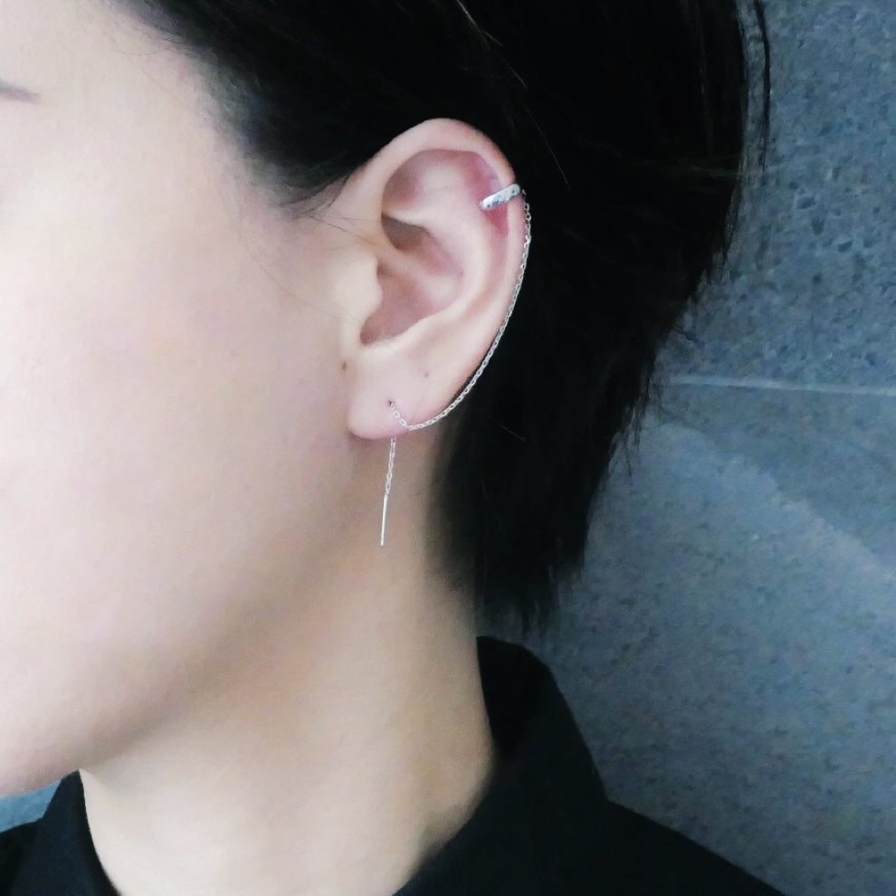 【EC220401】Sterling Silver Ear cuff 