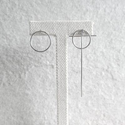 【SE220403】 Sterling Silver Dangle Earrings
