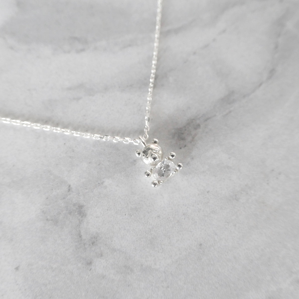 【SN211001】Sterling Silver Pendant Necklace