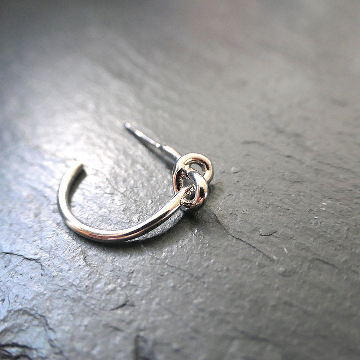 【CS200201】Sterling Silver Hoop Earrings