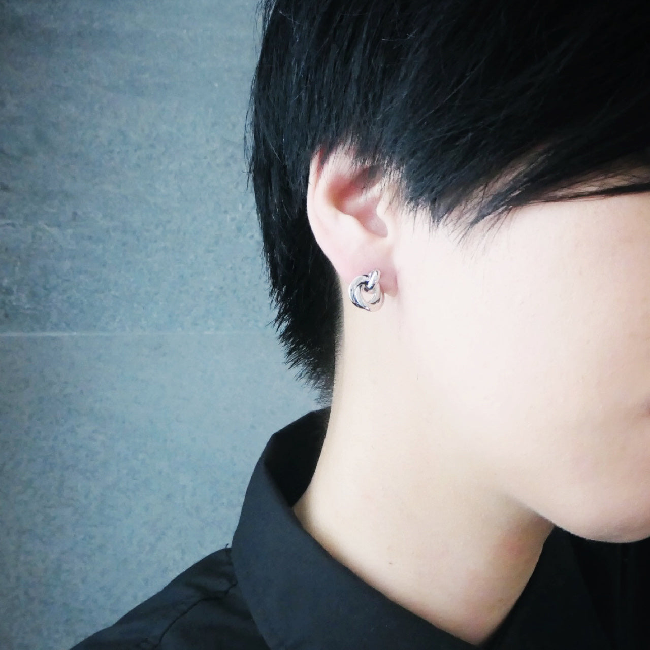 【CS191021】 Sterling Silver Stud Earrings