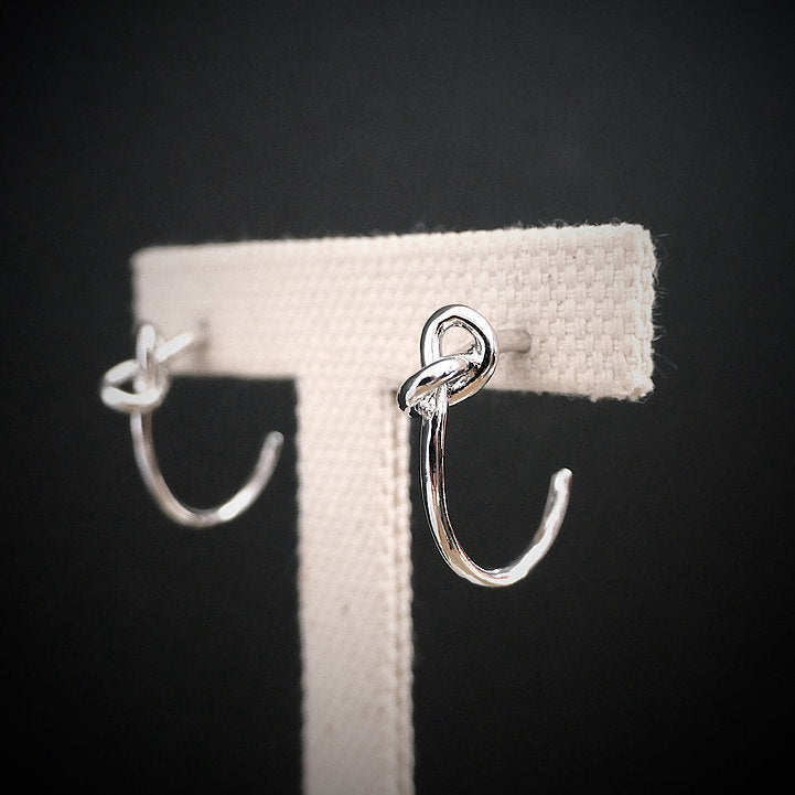 【CS200201】Sterling Silver Hoop Earrings